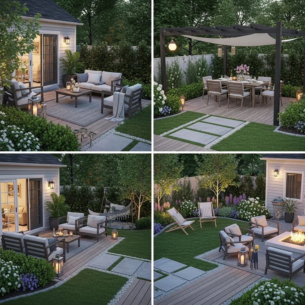  Create Distinct Outdoor Zones