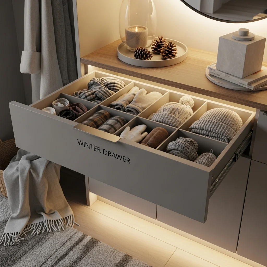 Create a Dedicated Winter Drawer