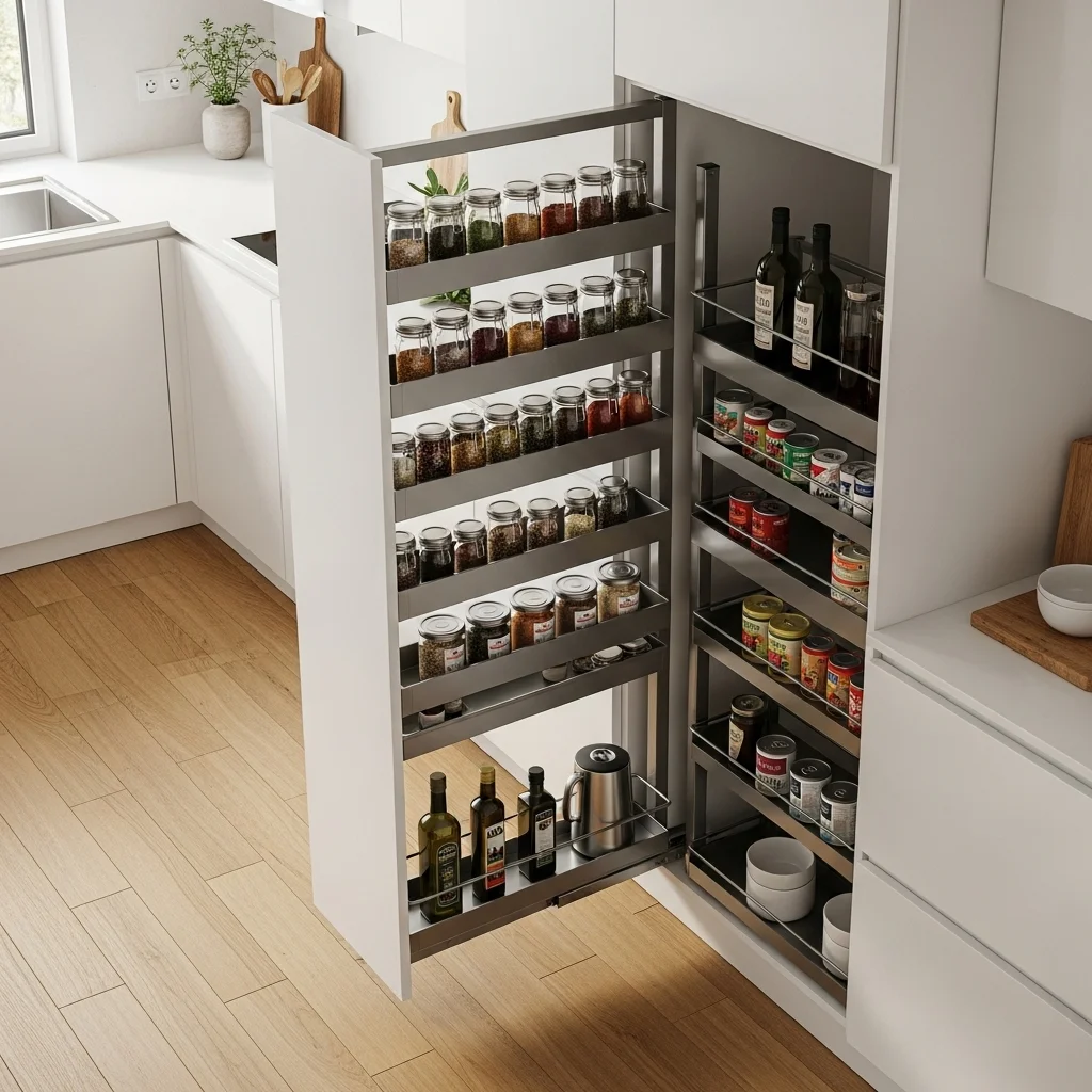  Create a Pull-Out Pantry Wall
