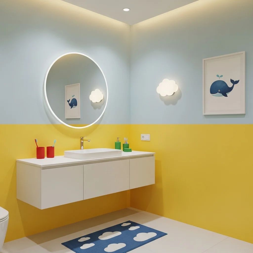  Create a Two-Tone Wall Design