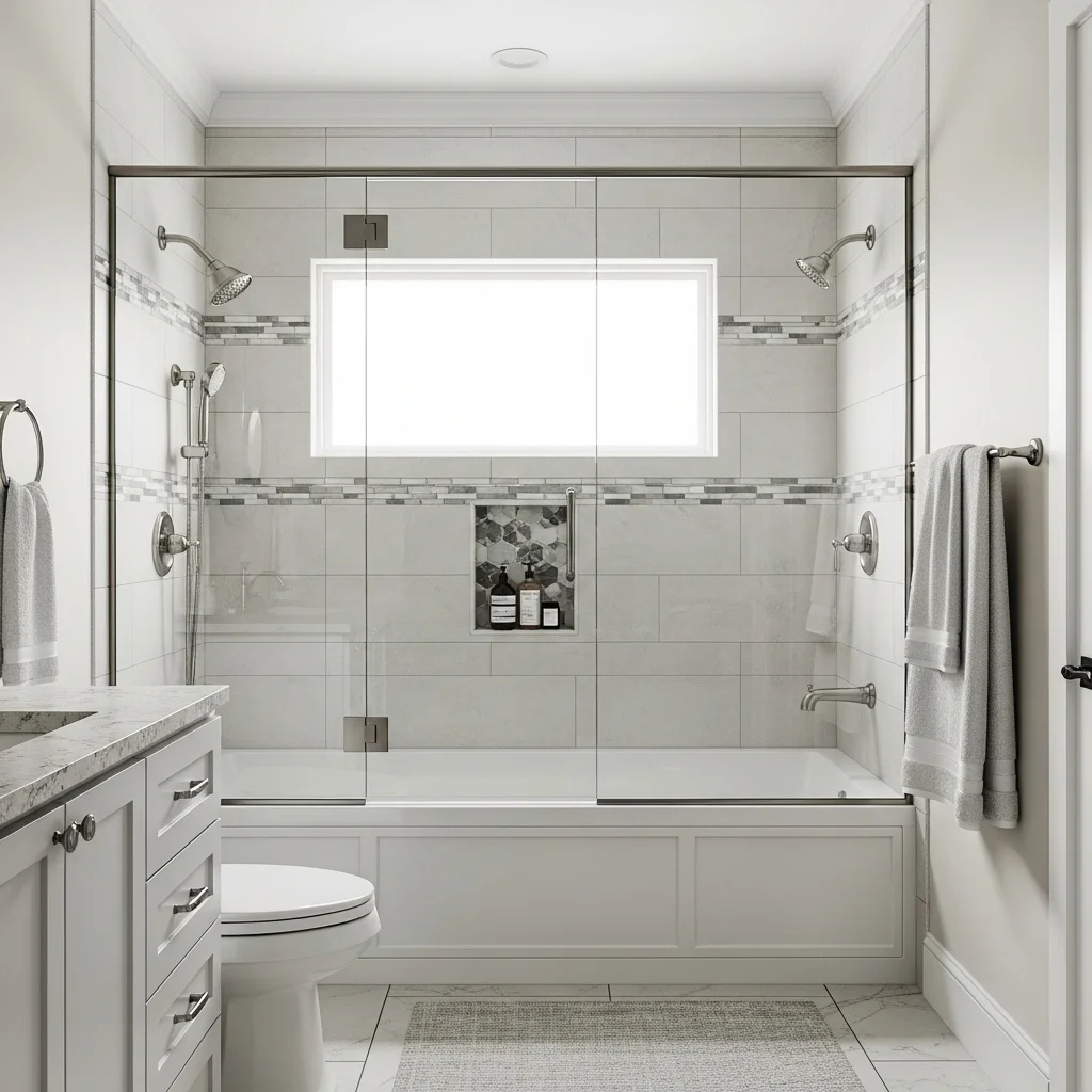  Create a Walk-In Shower With a Glass Enclosure
