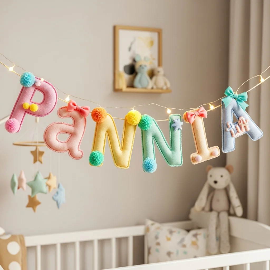 DIY Name Banner for a Personalized Touch