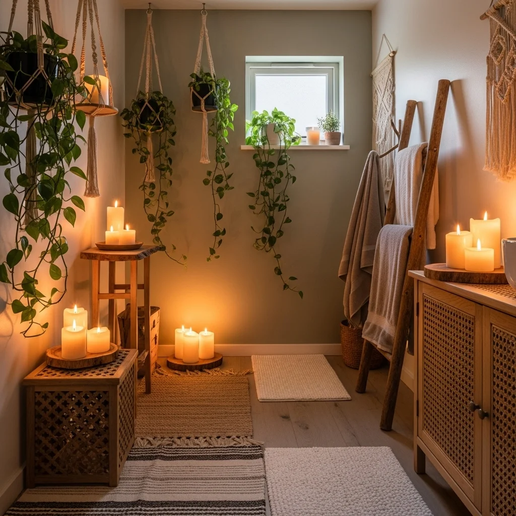 Decorate with Candles and Soft Lighting