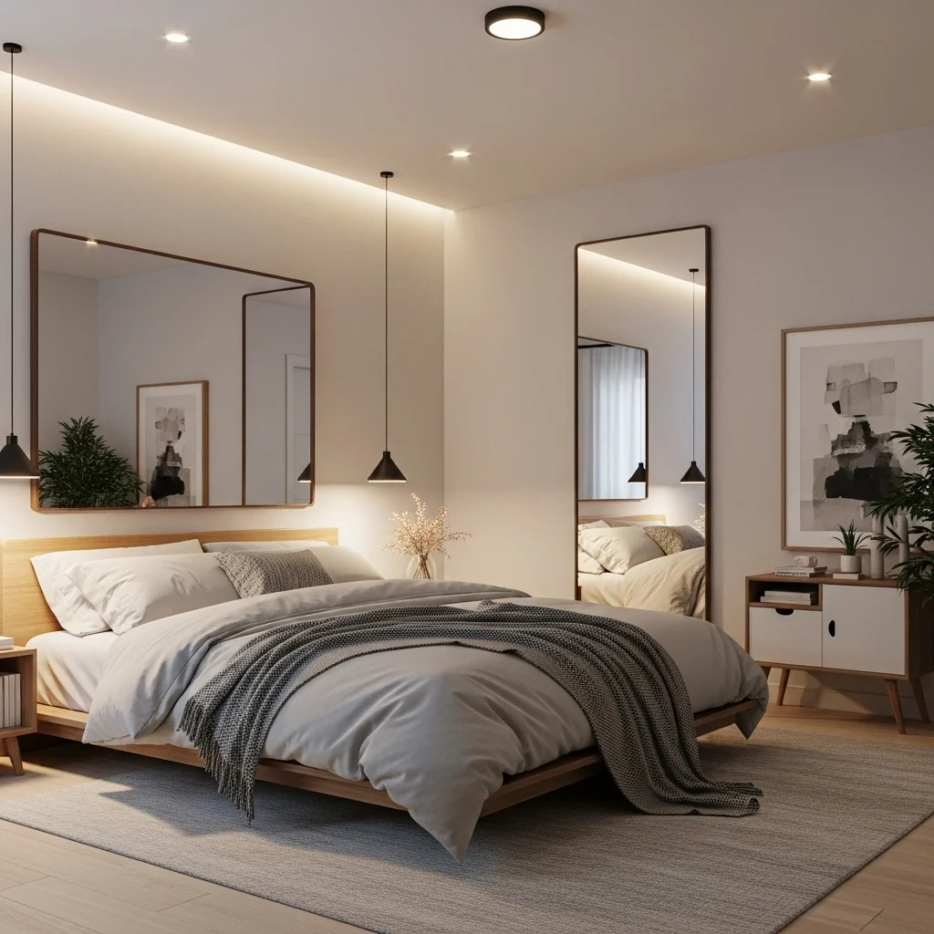 Design Tricks for Windowless Bedrooms