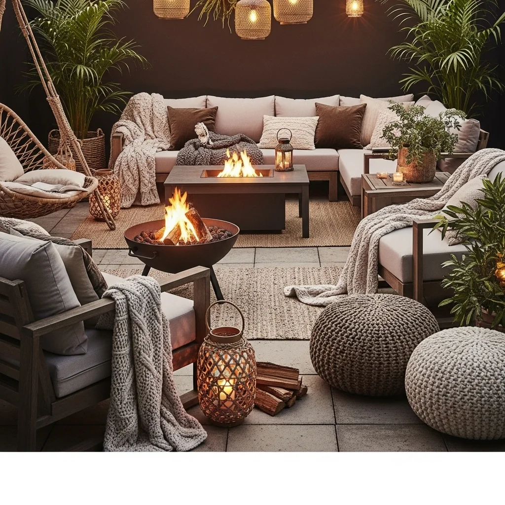 Design a Cozy Outdoor Lounge