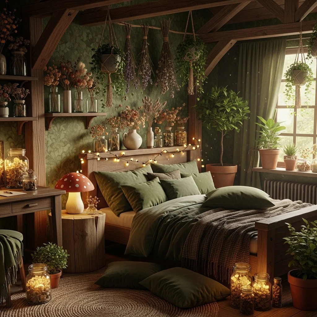 Display Dried Flowers and Herbs