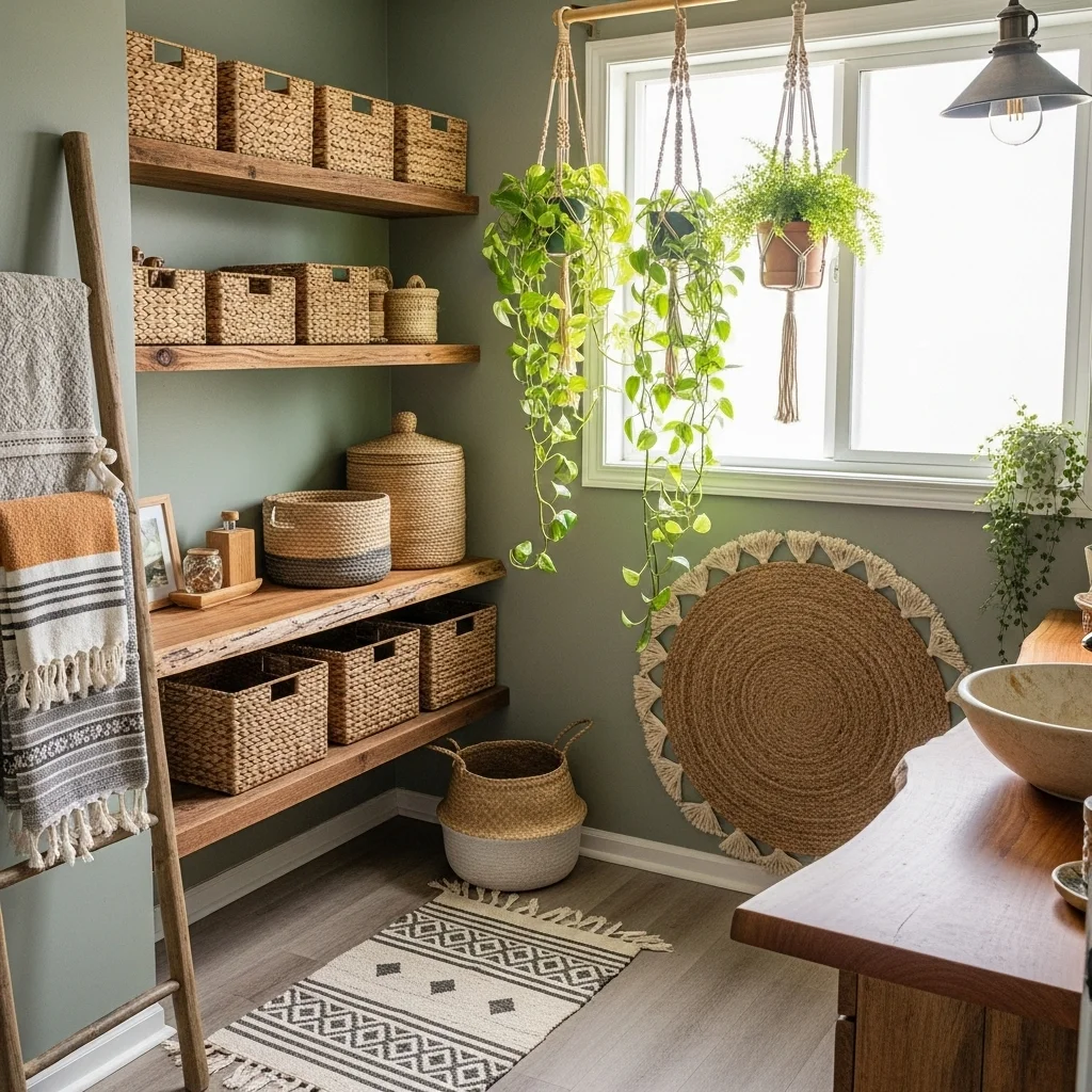 Display Woven Baskets for Storage