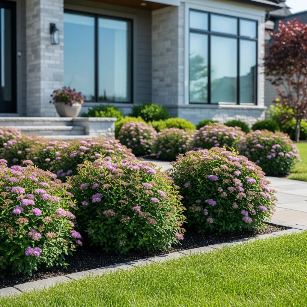 Double Play Blue Kazoo Spirea Vibrant Mound