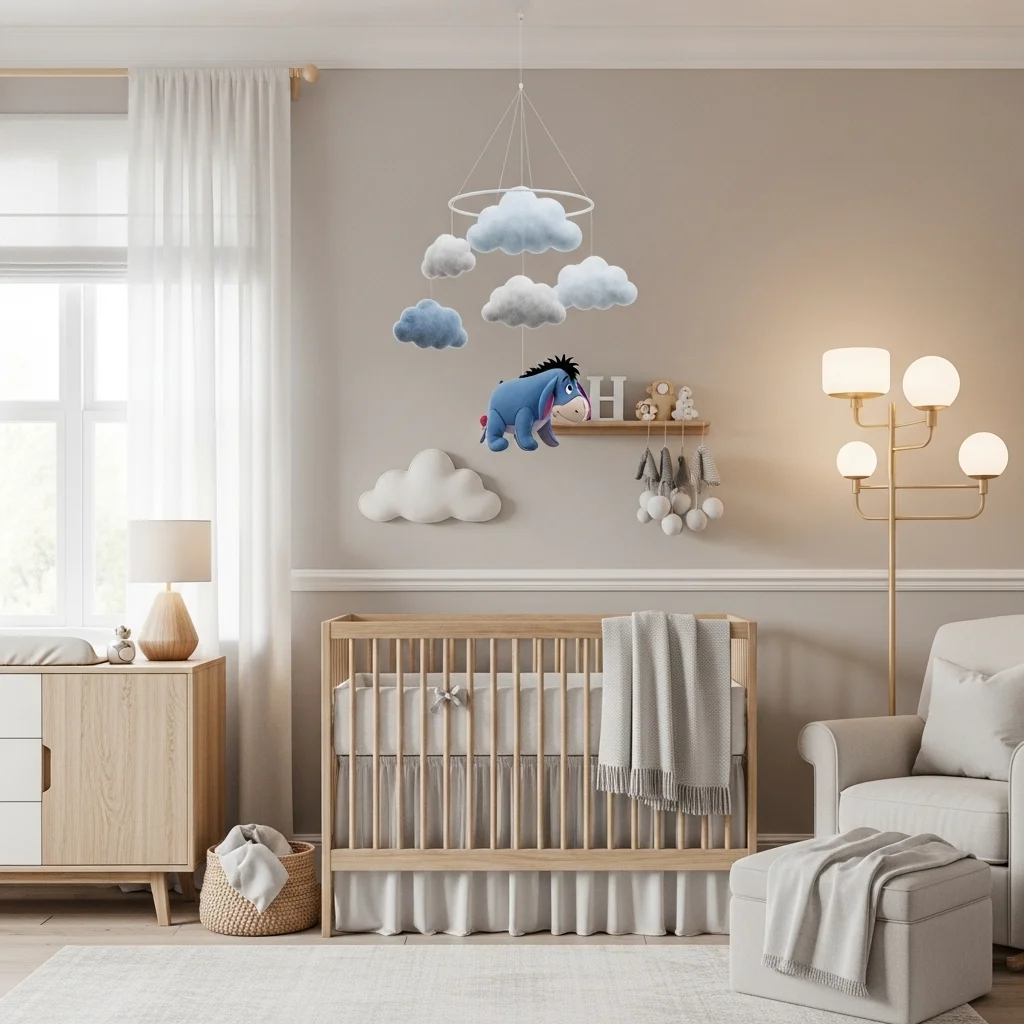 Eeyore Cloud Ceiling Mobile