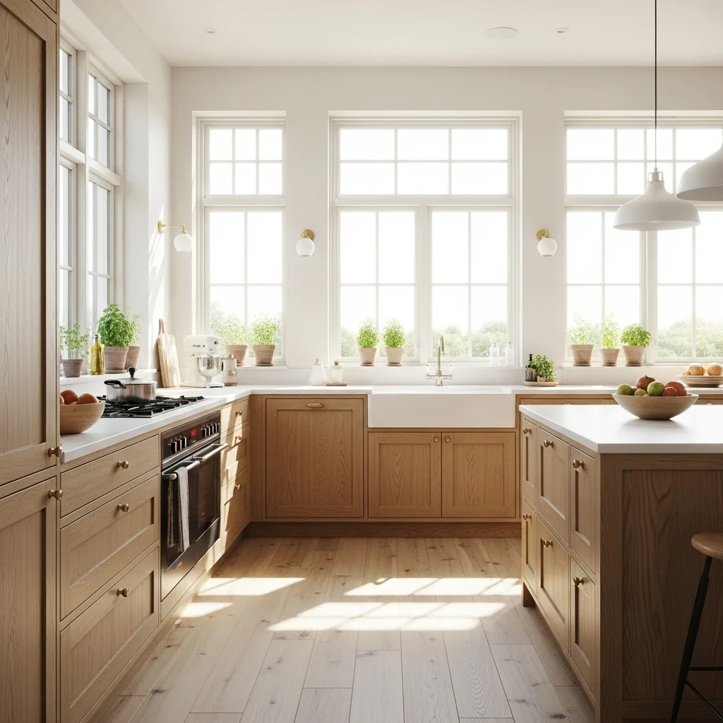  Embrace Light Oak for an Airy Feel