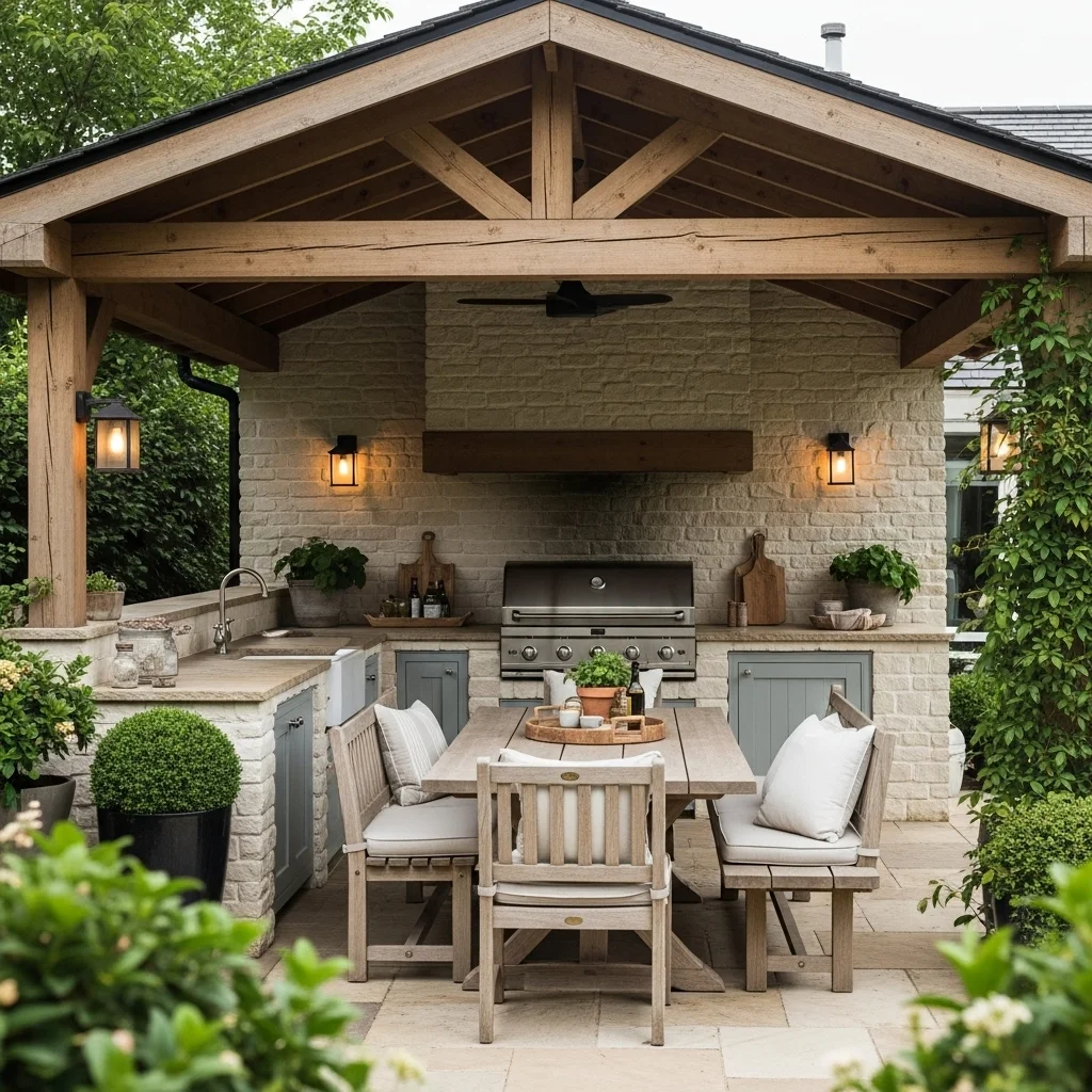  Extend the Roof for a Dining Area