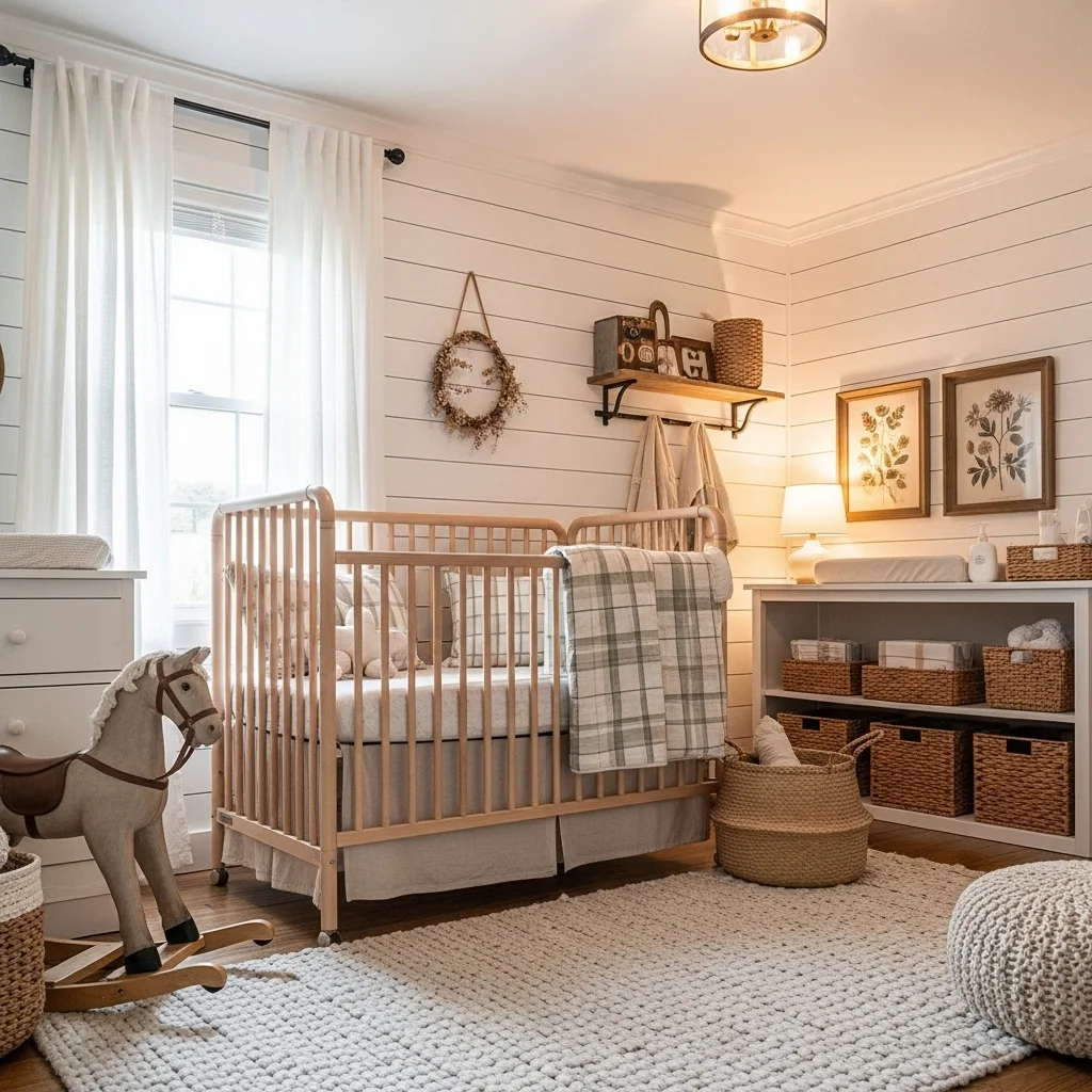 Farmhouse Cozy Nursery