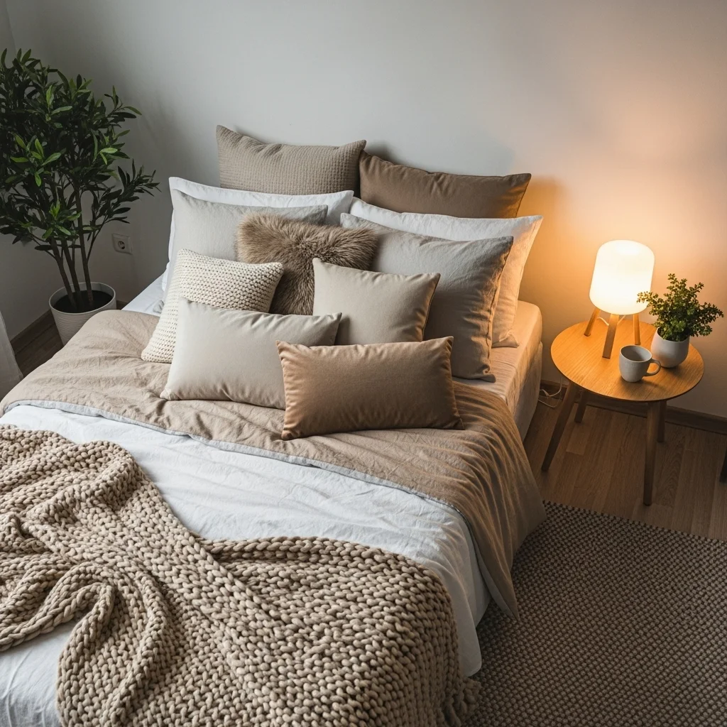 Finish With a Cozy Throw Pillow Collection