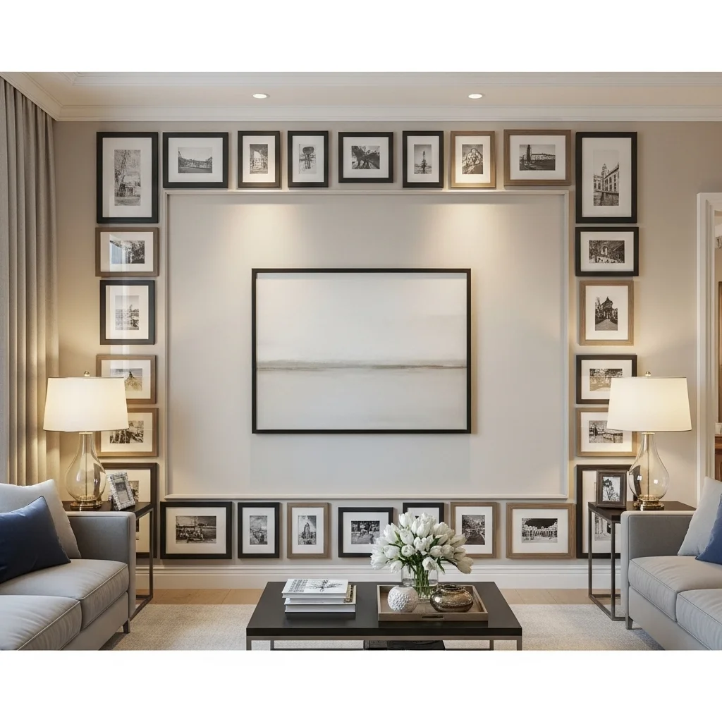  Frame Your Wall with a Border Layout