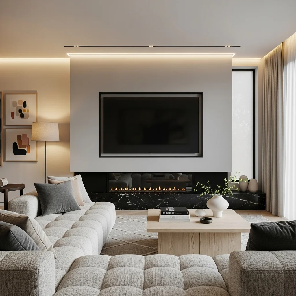  Framed TV for a Seamless Look