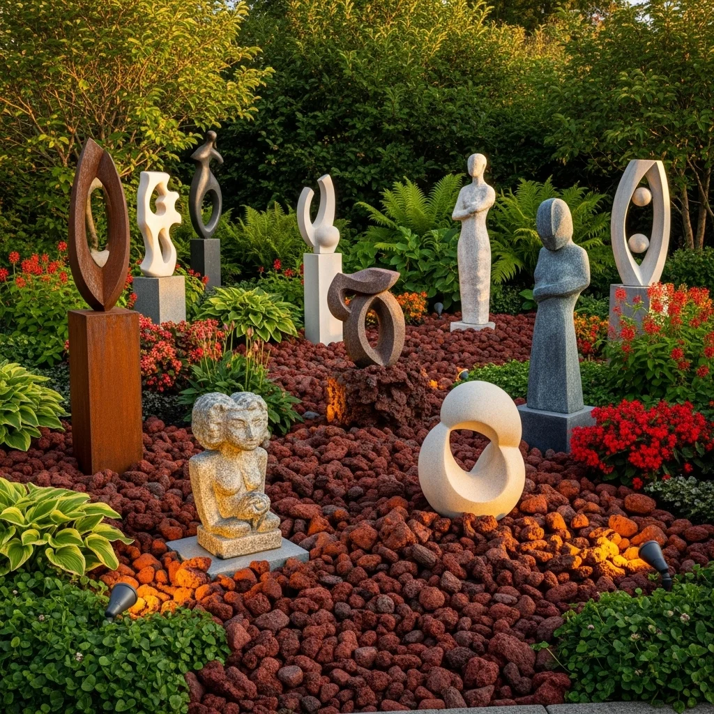 Garden Sculpture Accents