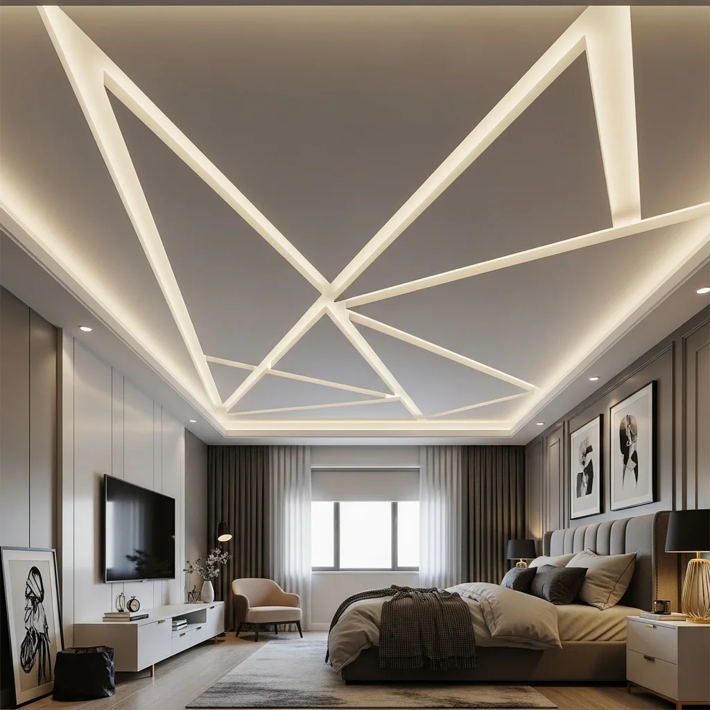 Geometric False Ceiling Designs