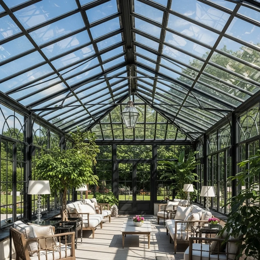 Glass-Roof Conservatory Style