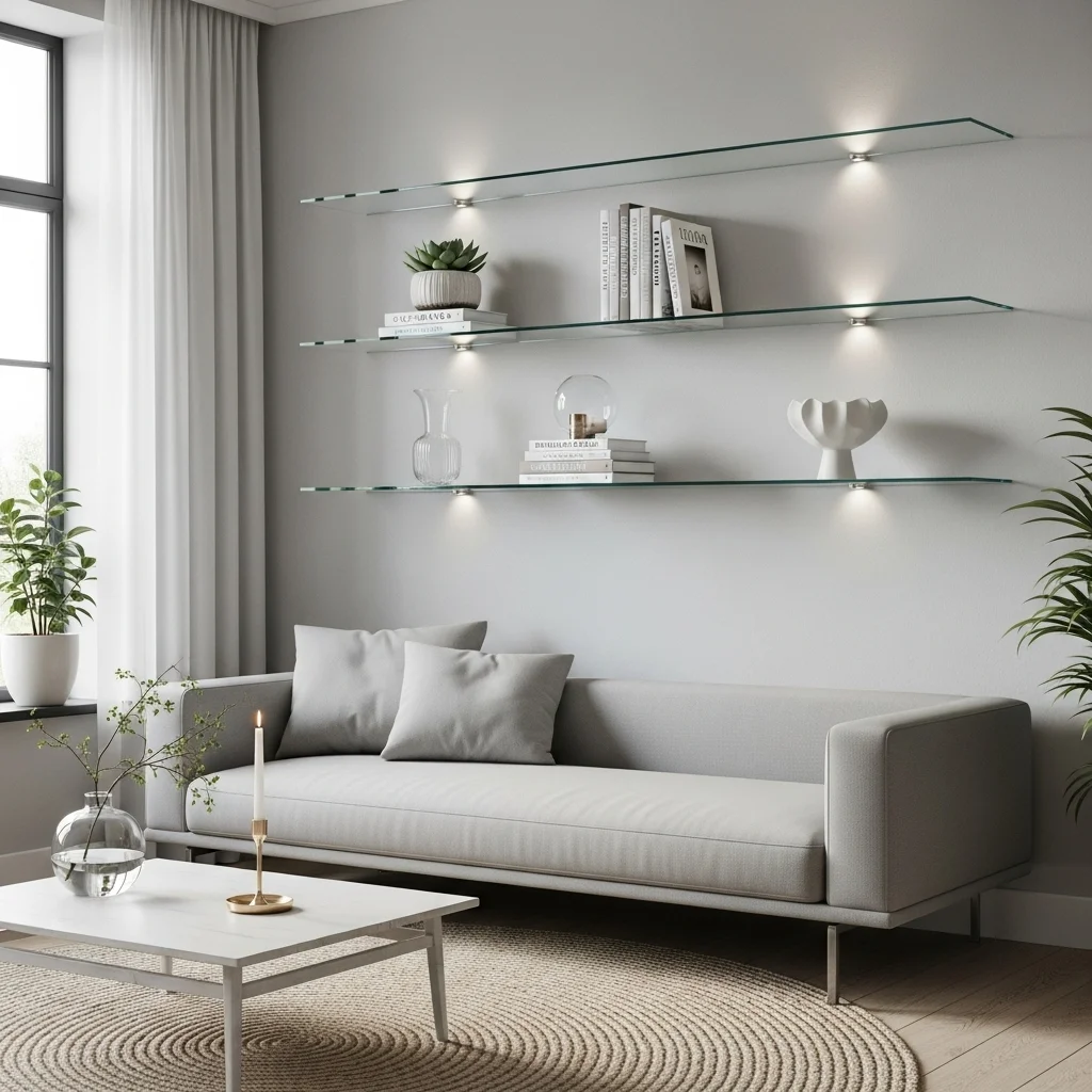  Glass Shelves for an Open, Elegant Feel