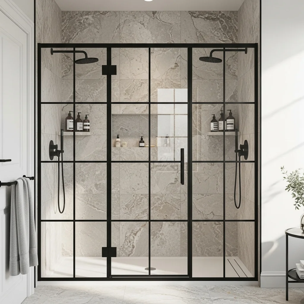 Go for Black Framed Glass Doors