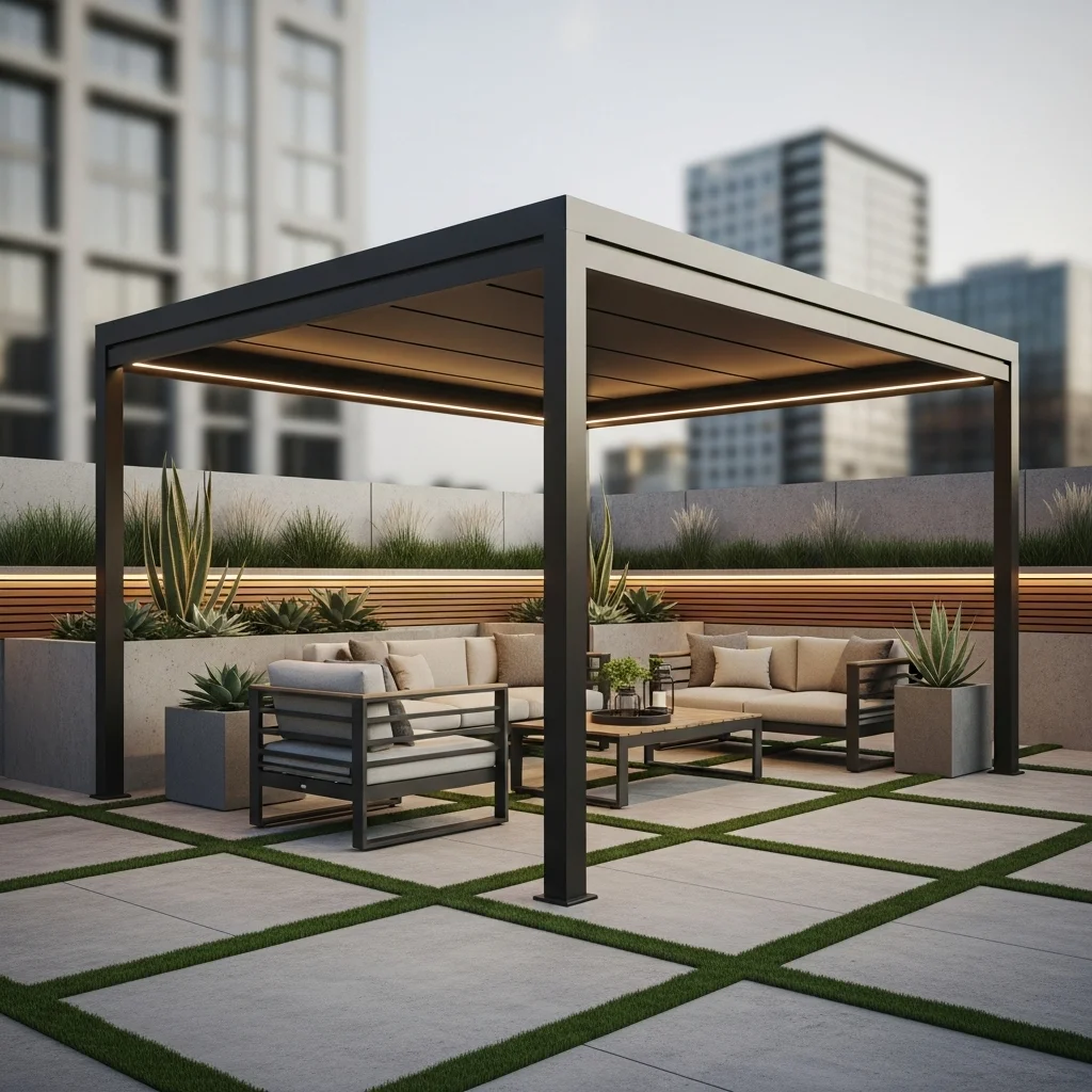  Go for a Modern Metal Design