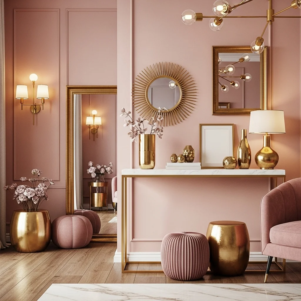 Gold — For Glamorous, Warm, and Luxurious Contrast