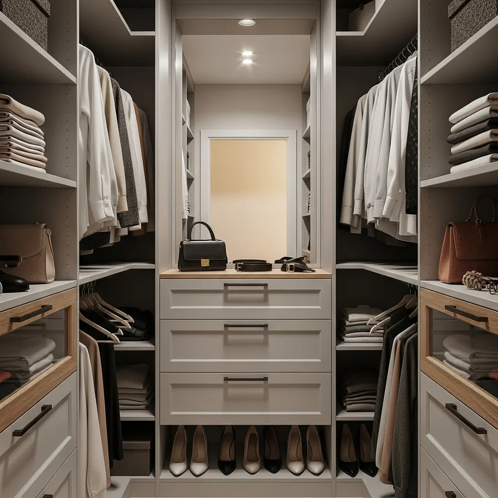  Hang a Mirror Inside to Add Light and Depth