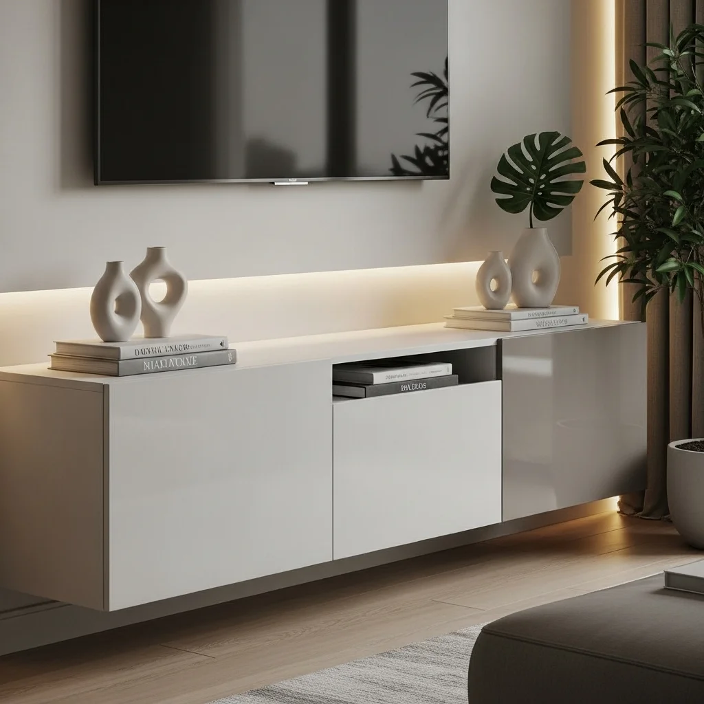 Hidden Cabinet Media Console