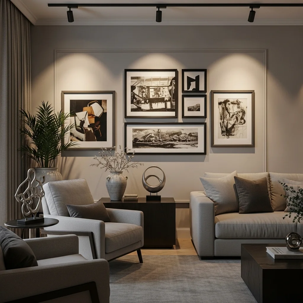 Highlight Art with Accent Lights