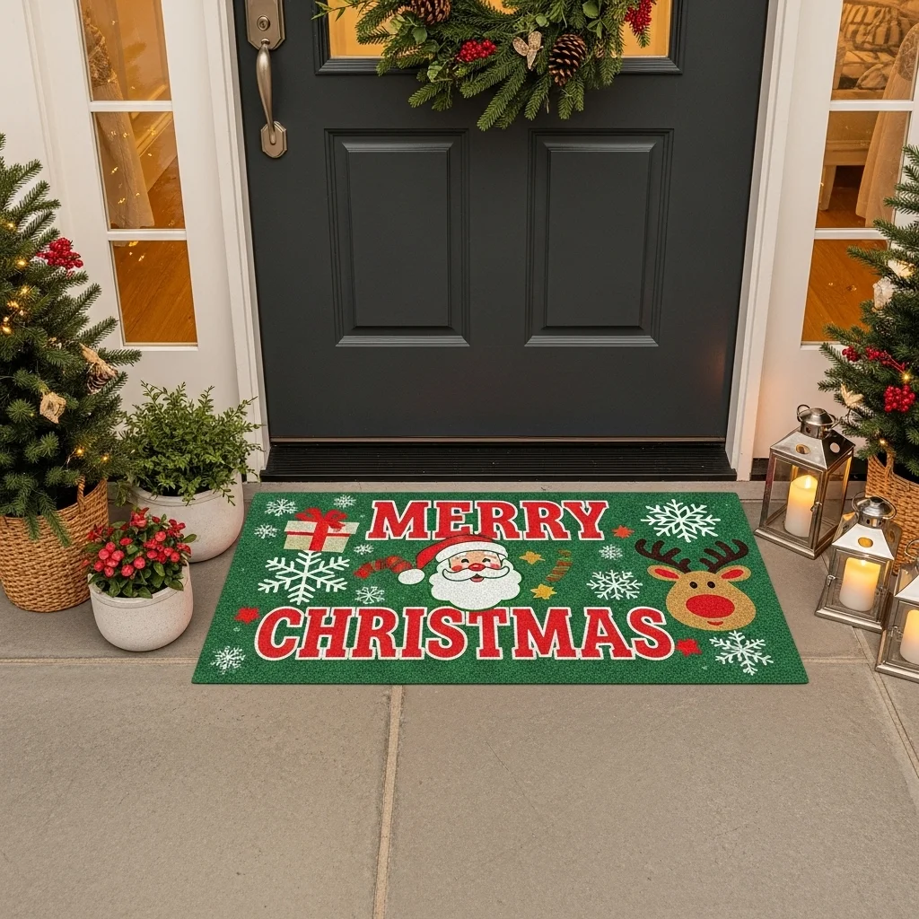 Holiday-Themed Doormat