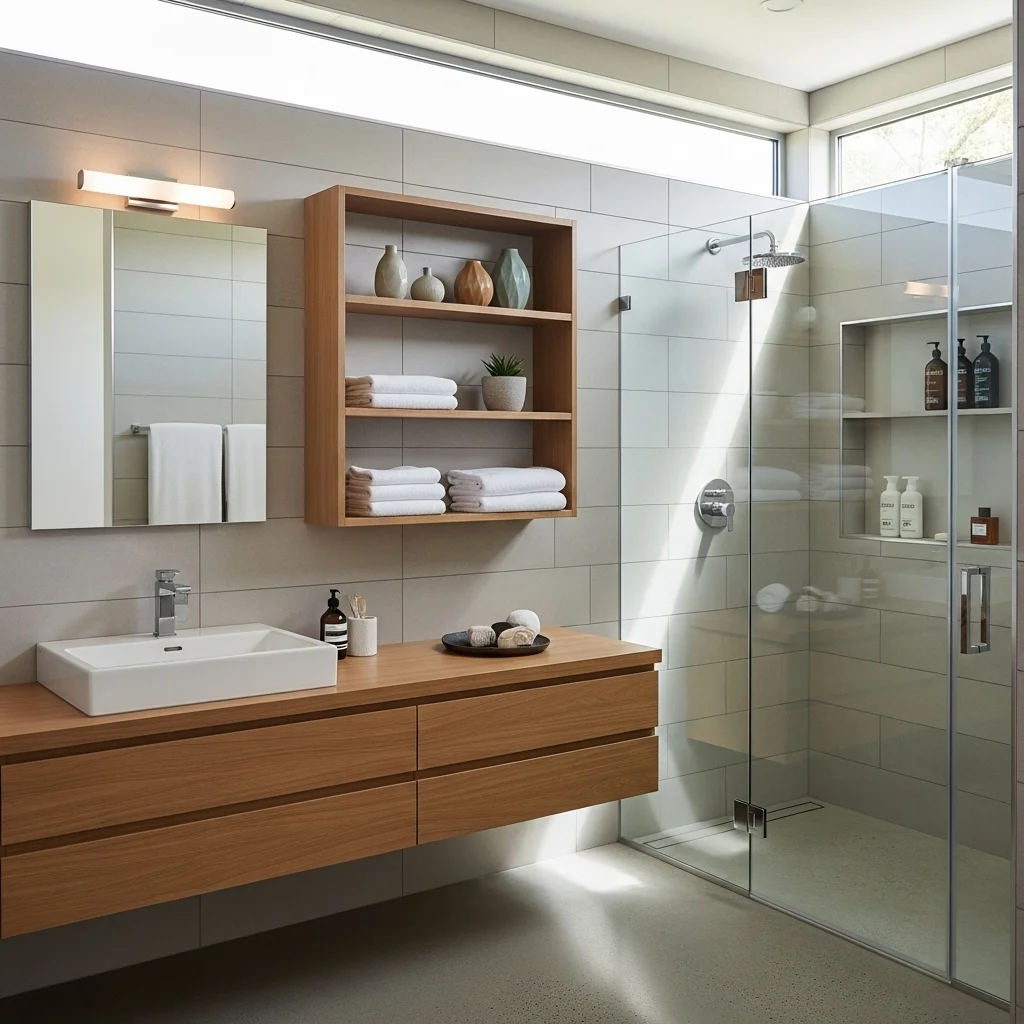  Include Open Shelving for Style and Storage