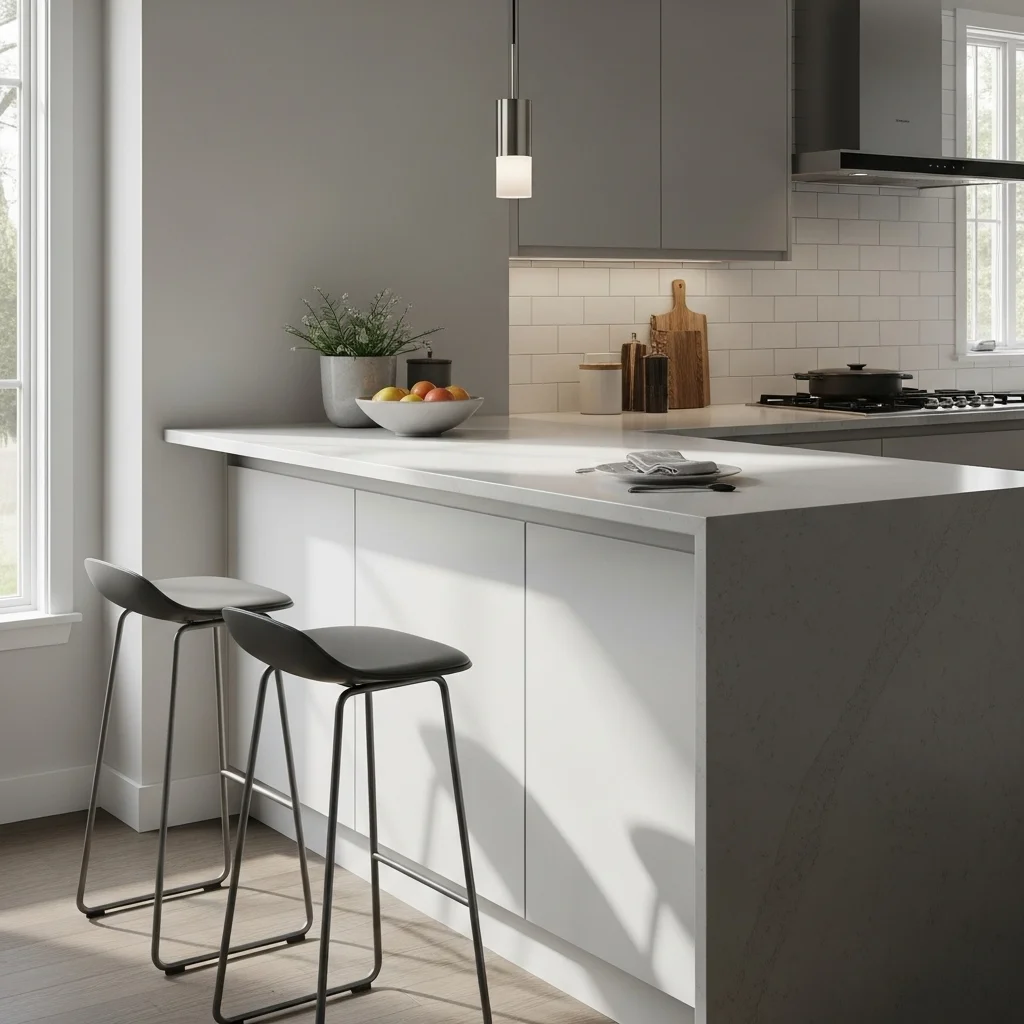  Include a Built-In Breakfast Bar