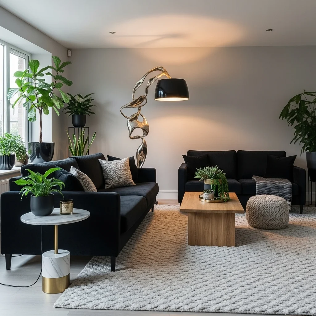  Include a Statement Floor Lamp