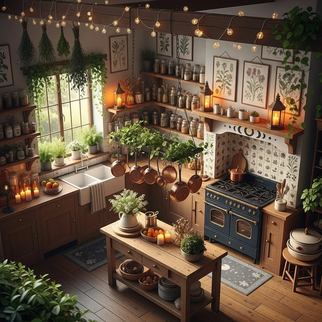 Incorporate Botanical and Celestial Motifs