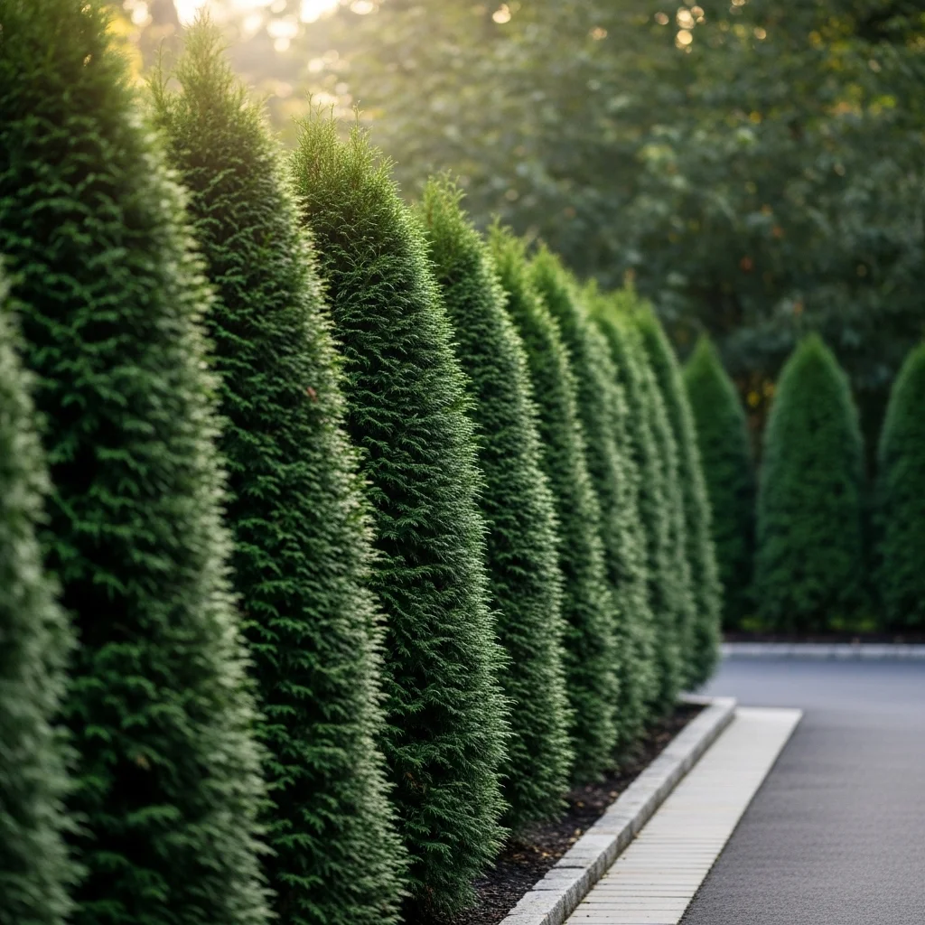 Incorporate Evergreen Hedges for Year-Round Beauty