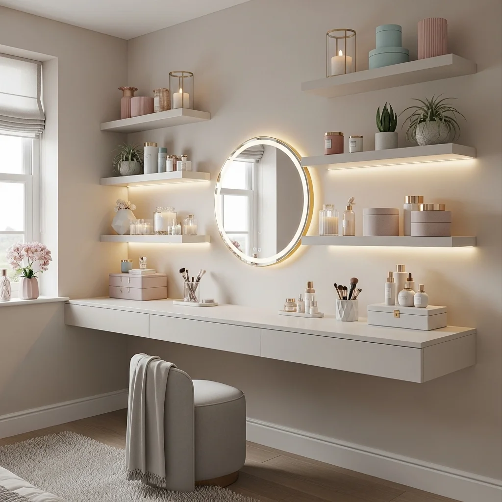 Incorporate Floating Shelves