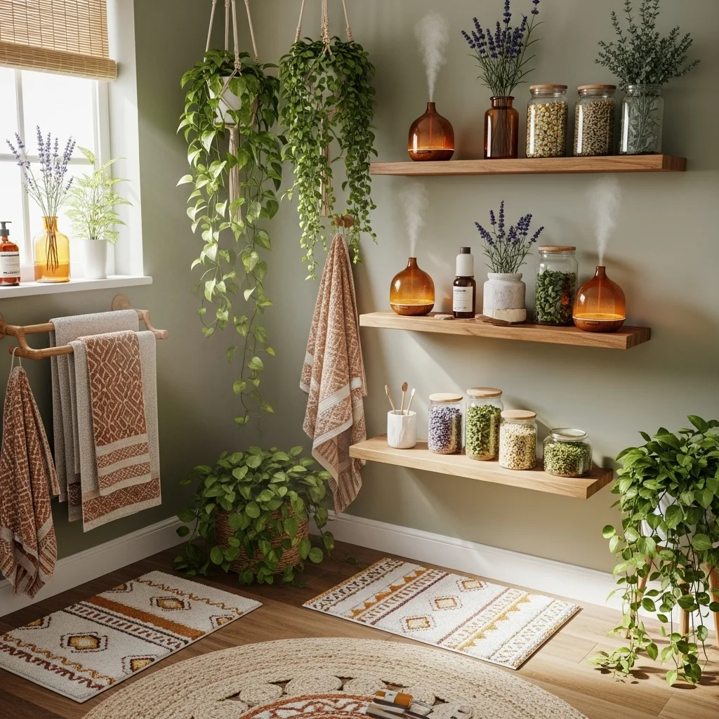  Incorporate Fragrance with Essential Oils and Dried Herbs