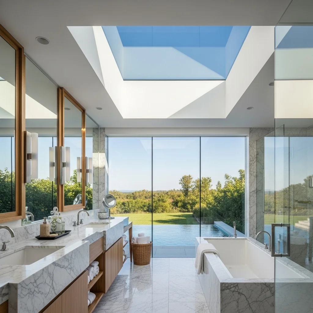 Incorporate Large Windows or Skylights