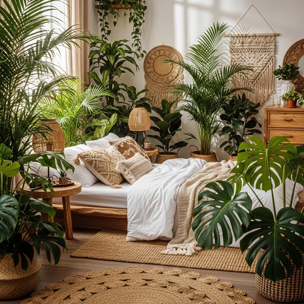 Incorporate Lush Indoor Plants