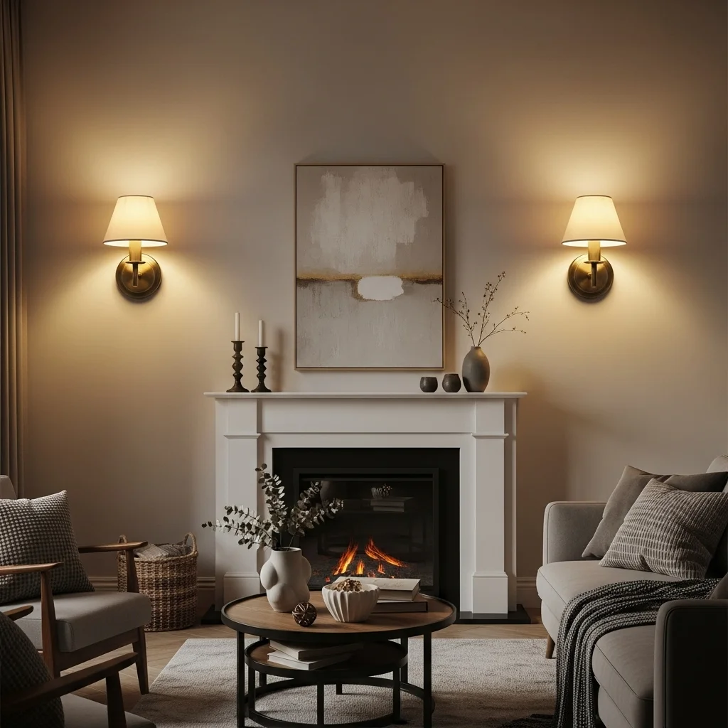 Incorporate Sconces or Wall Lighting