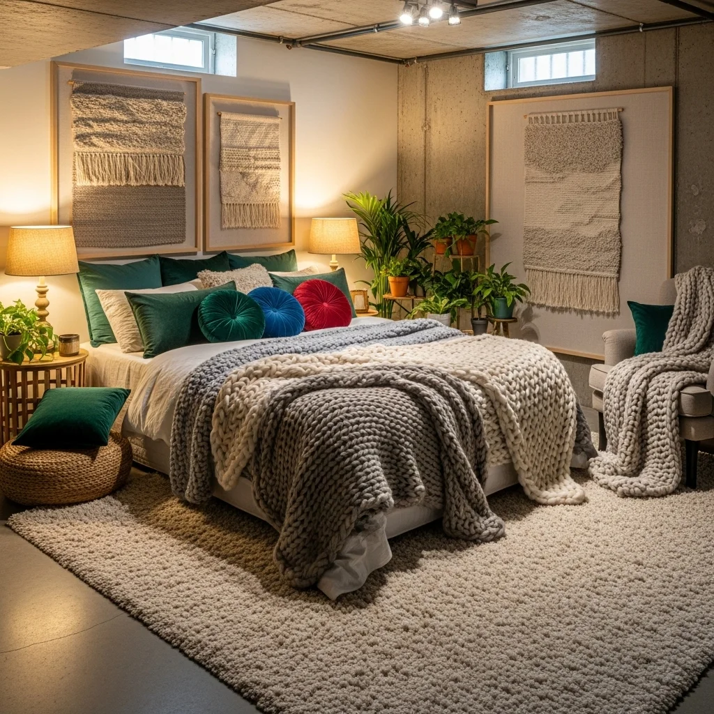 Incorporate Soft Textures for Warmth