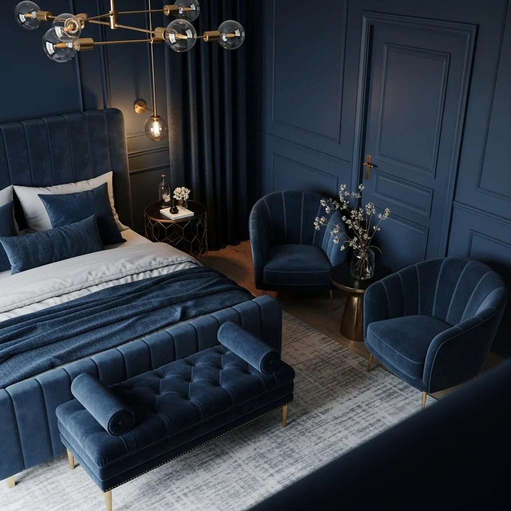 Incorporate Velvet Upholstery