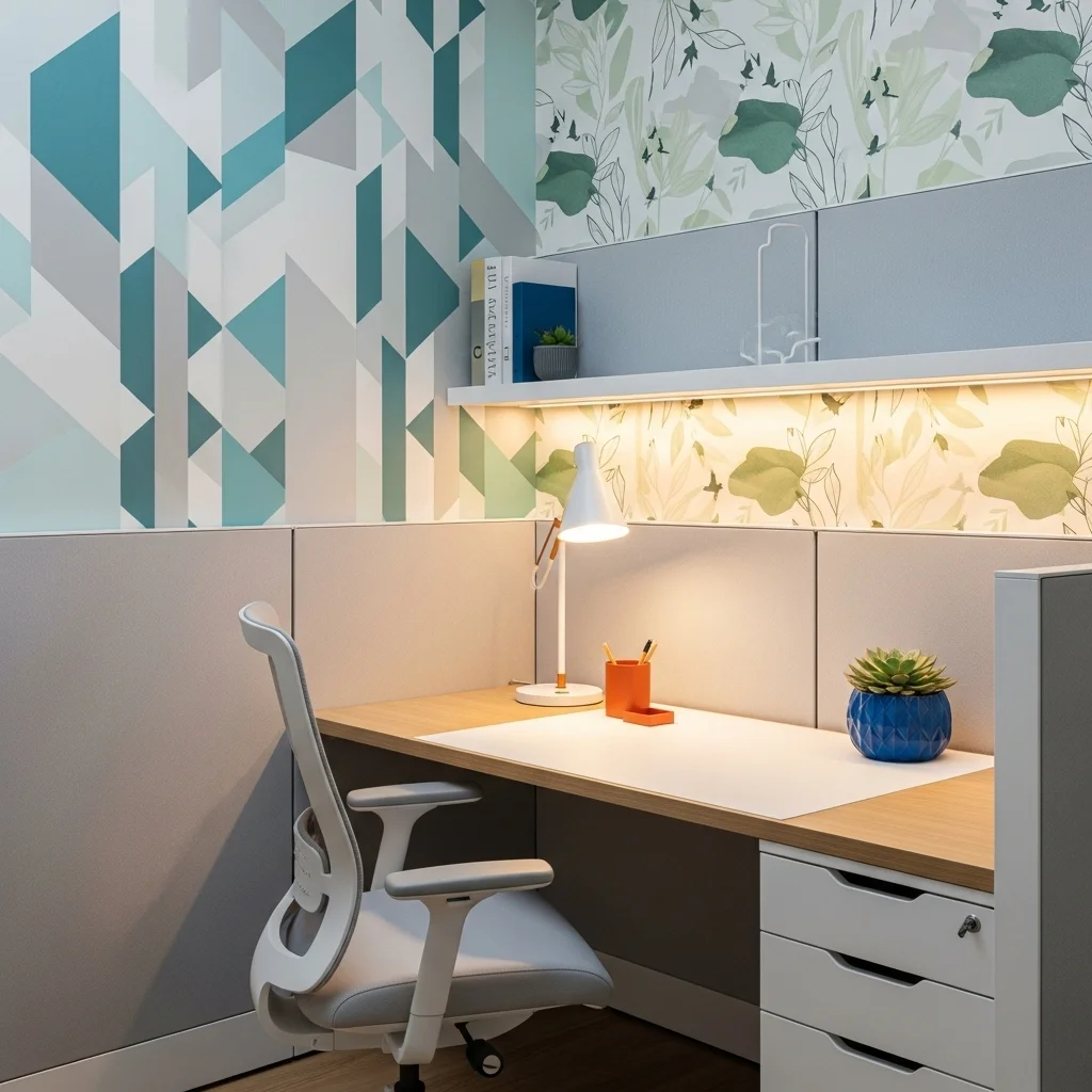 Incorporate Wall Decals or Removable Wallpaper