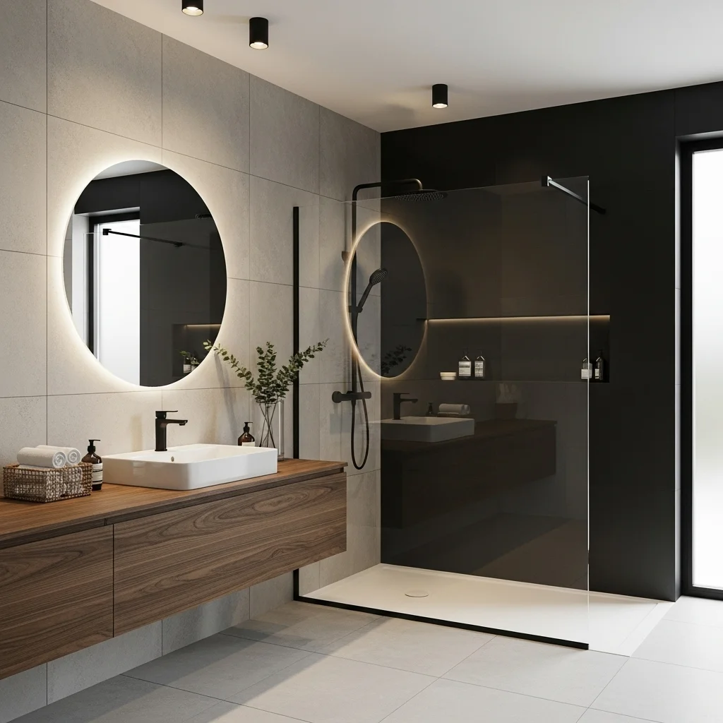 Incorporate a Black Accent Wall