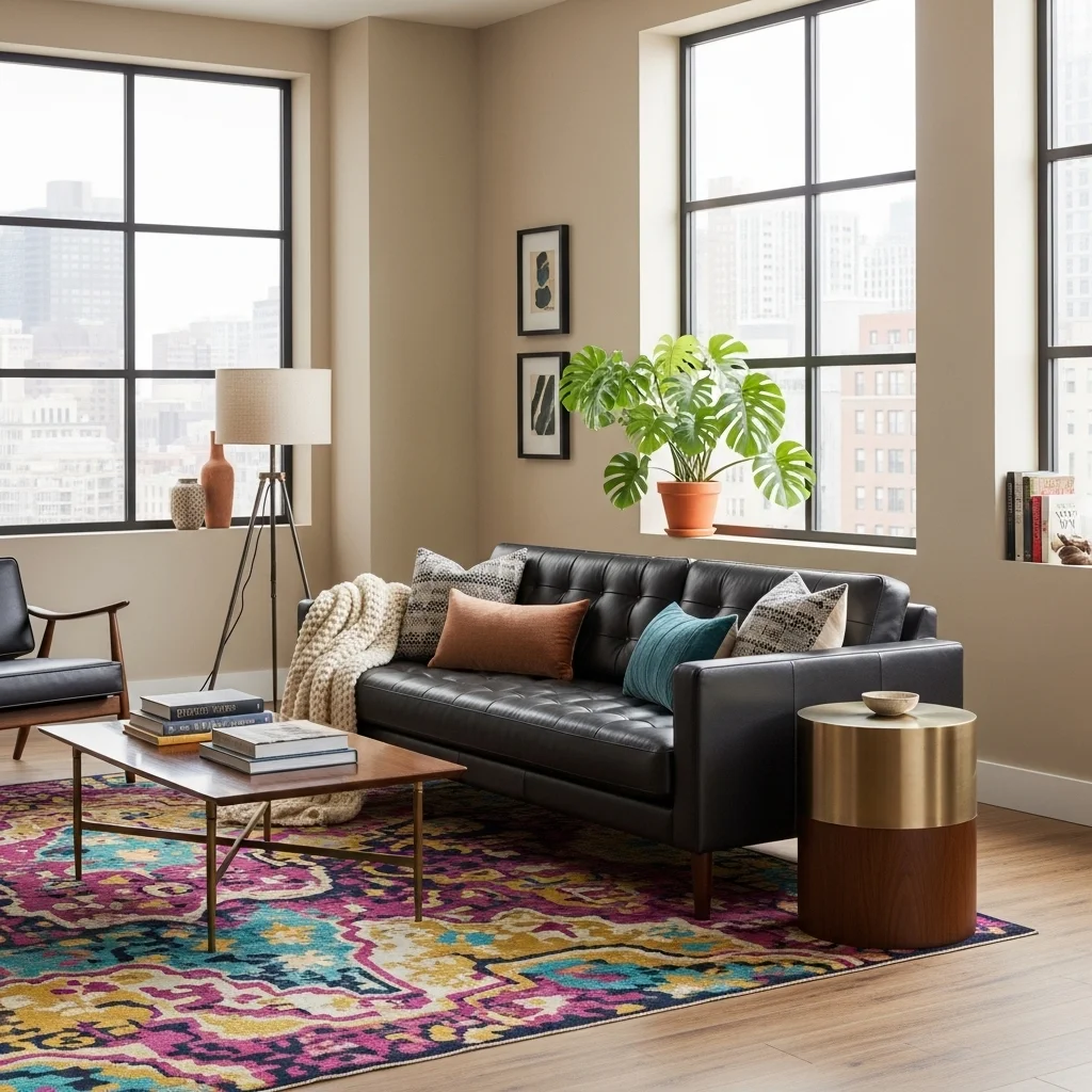  Incorporate a Statement Rug