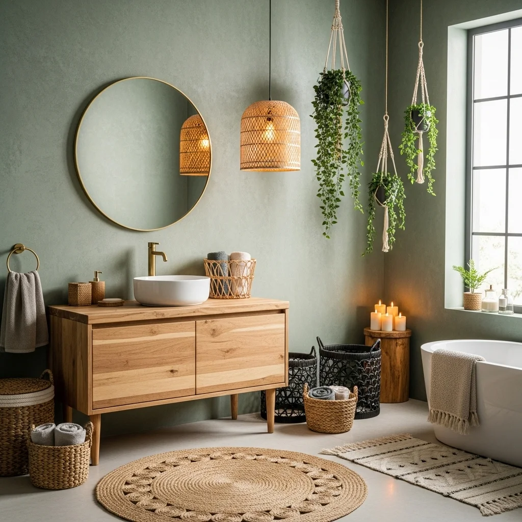 Incorporate a Wooden Vanity