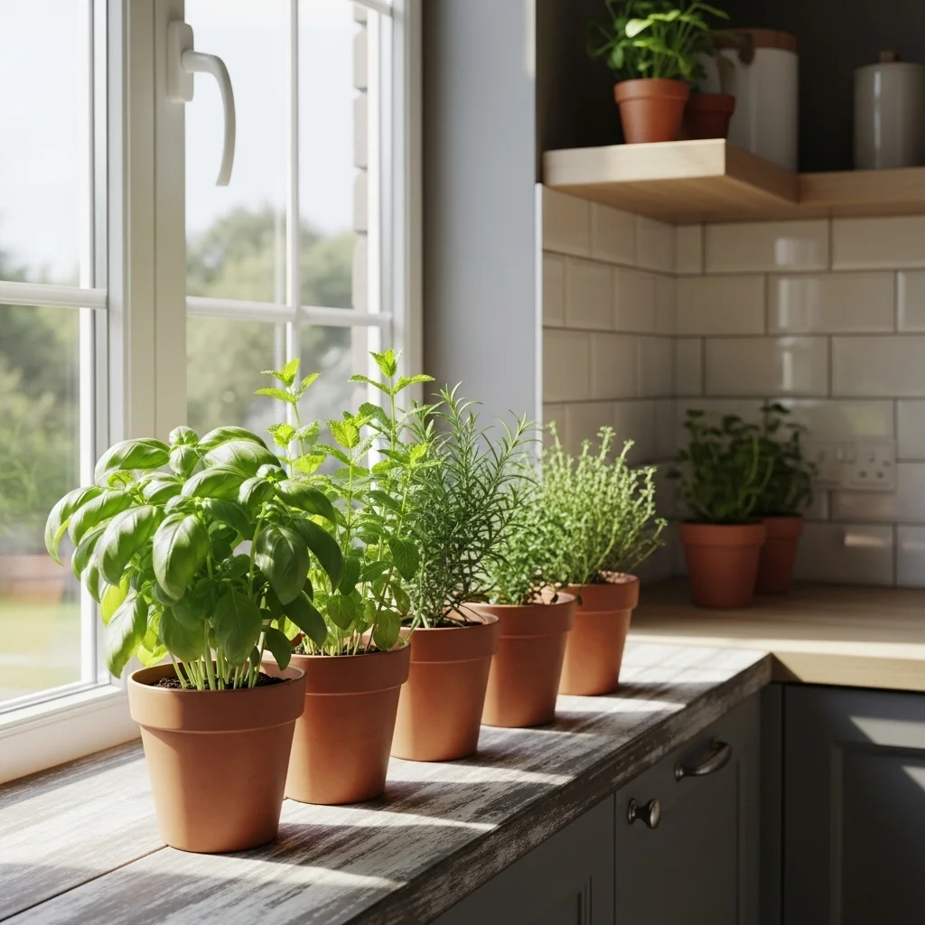  Indoor Herb Gardens