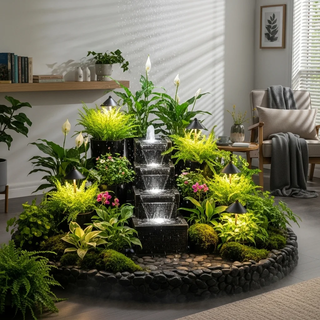  Indoor Water Feature Gardens