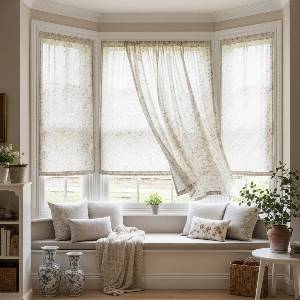 Install Café Curtains for Vintage Charm