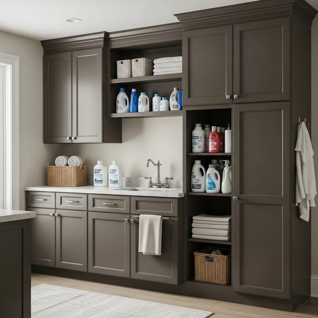 Install Floor-to-Ceiling Cabinets